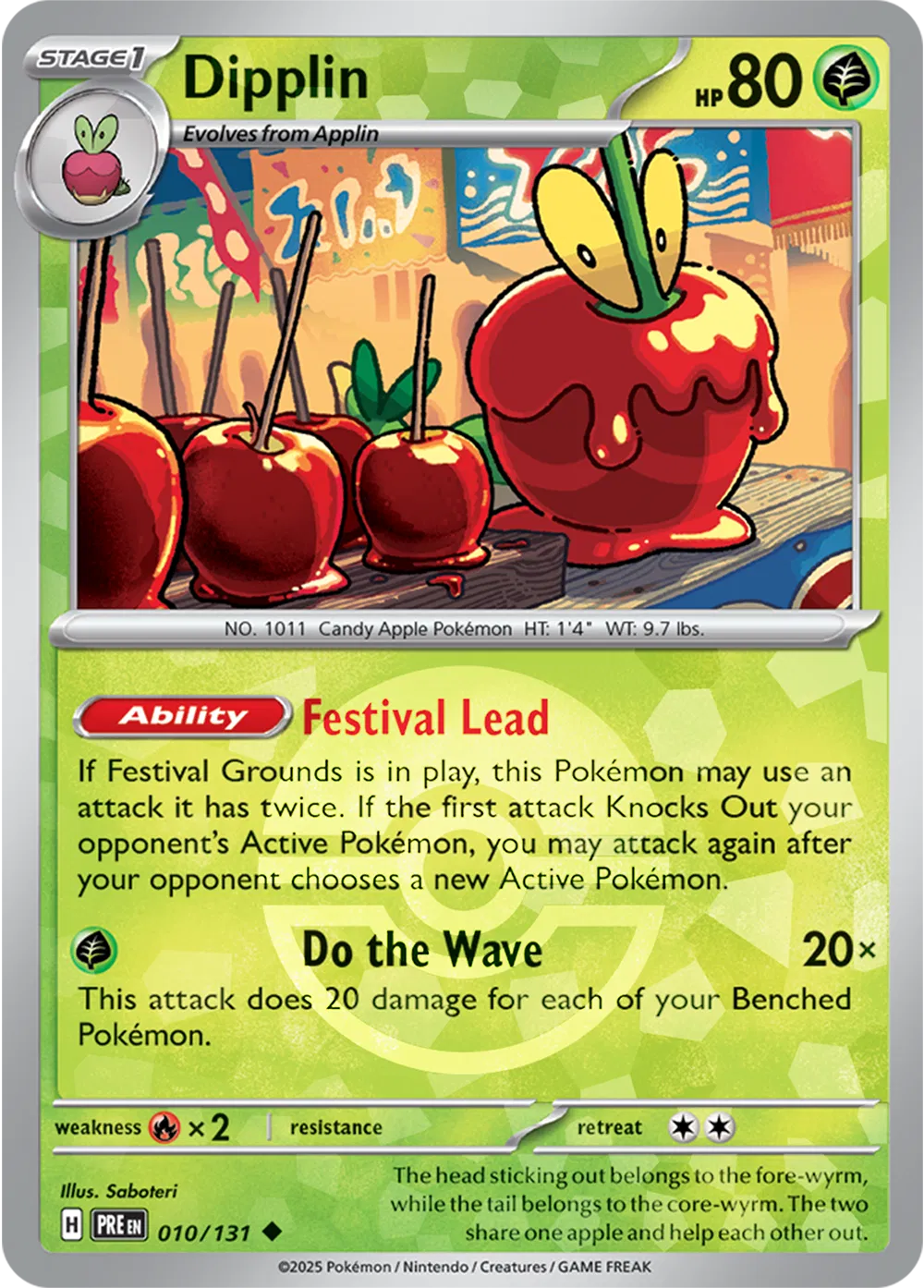 Dipplin [Poke Ball] PRE 010/131 - Prismatic Evolutions