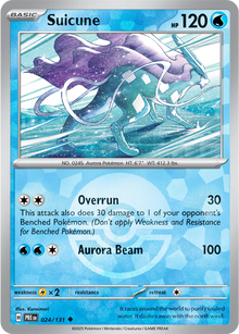 Suicune [Poke Bal] PRE #024/131 - Prismatic Evolutions