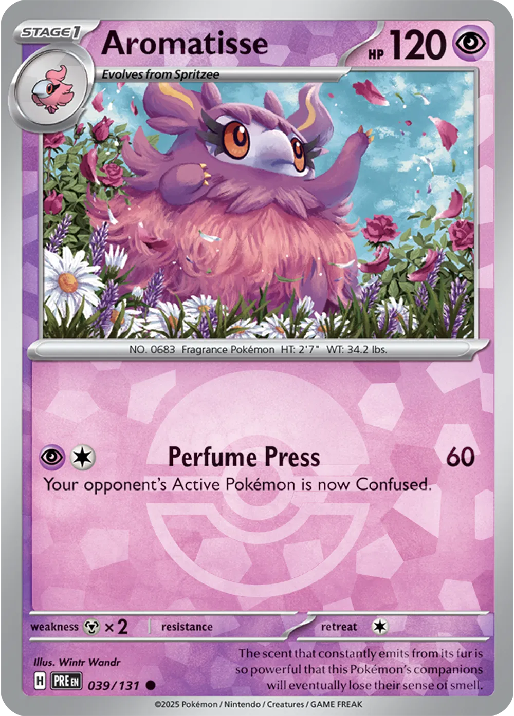Aromatisse [Poke Ball] PRE 039/131 - Prismatic Evolutions