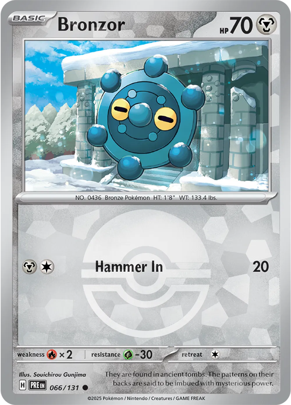 Bronzor [Poke Ball] PRE 066/131 - Prismatic Evolutions