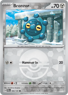 Bronzor [Poke Ball] PRE 066/131 - Prismatic Evolutions