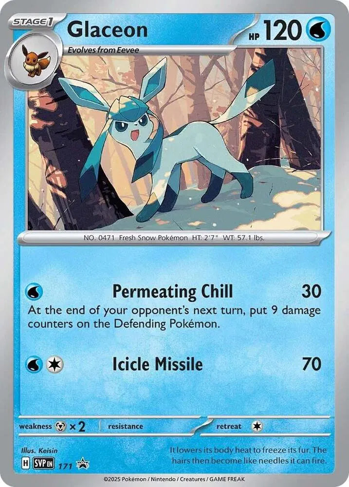 Glaceon [Promo] SVP #171 - Scarlet & Violet Promo