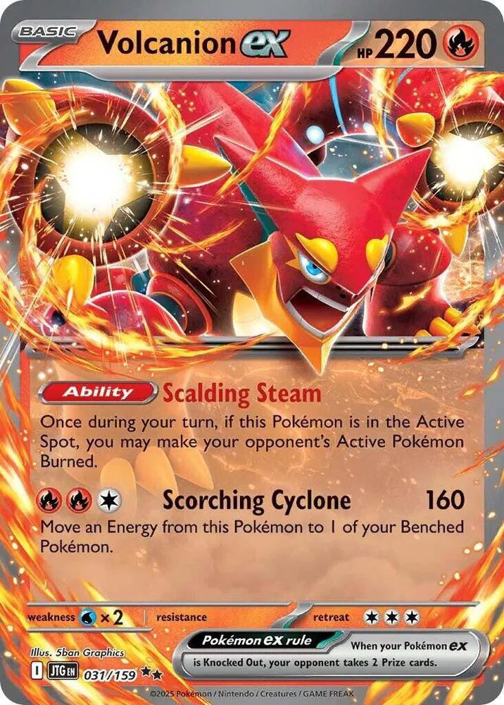 Volcanion ex [Double Rare] JTG #031/159 - Journey Together