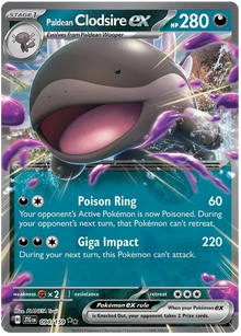 Paldean Clodsire ex [Double Rare] JTG #094/159 - Journey Together