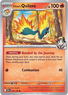 Ethan's Quilava [Reverse Holo] DRI 033/182 - Destined Rivals
