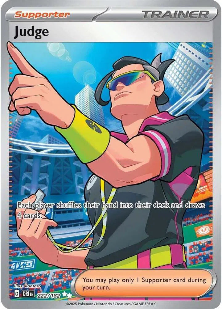 Judge [Ultra Rare] DRI #222/182 - Destined Rivals