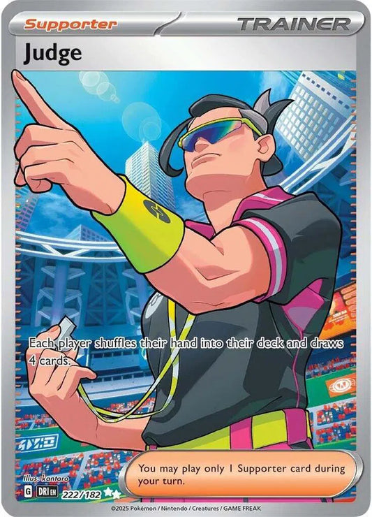 Judge [Ultra Rare] DRI #222/182 - Destined Rivals