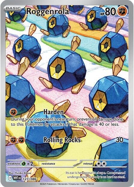 Roggenrola [Illustration Rare] #127/086 - White Flare