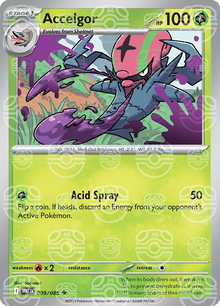 Accelgor [Master Ball Pattern] WHT #009/086 - White Flare