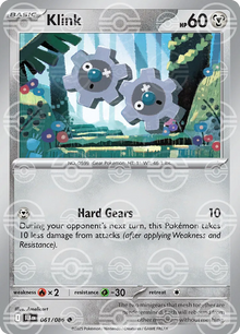 Klink [Poke Ball Pattern] BLK #061/086 - Black Bolt