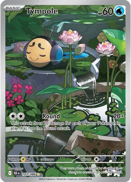 Tympole [Illustration Rare] BLK 103/086 - Black Bolt