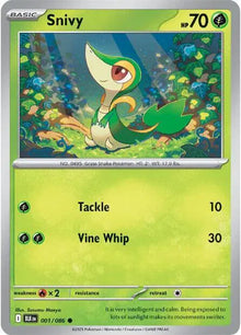 Snivy [Holo Foil] BLK #001/086 - Black Bolt