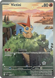Victini [PSA 8 Slab] SVP 208 -  Scarlet & Violet