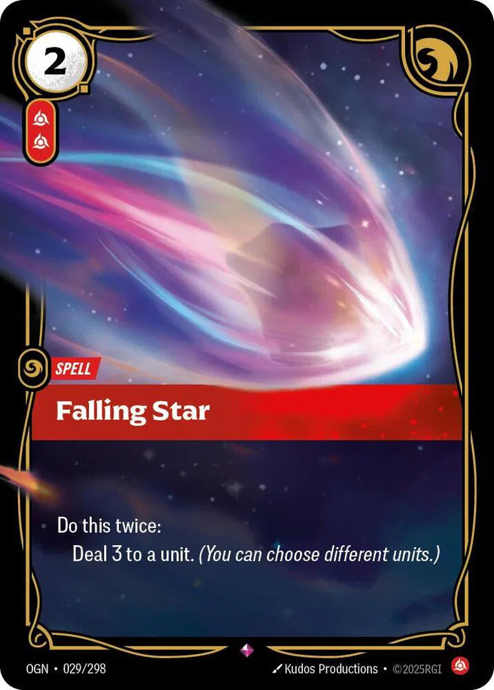 Falling Star [Rare] OGN #029/298 - Origins