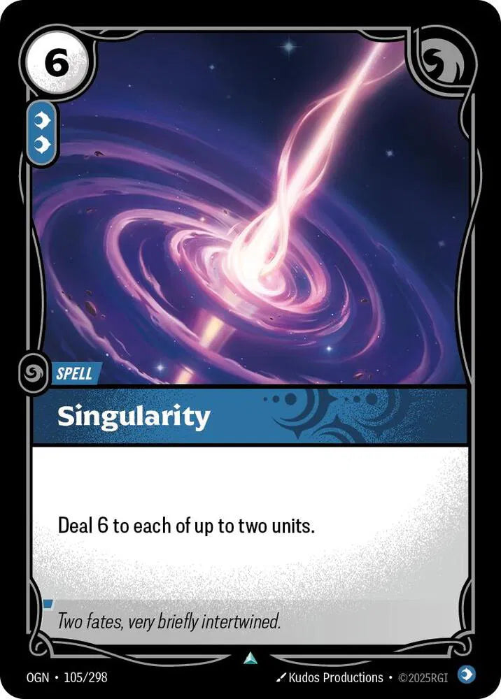 Singularity [Uncommon] OGN #105/298 - Origins