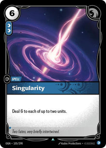 Singularity [Uncommon] OGN #105/298 - Origins
