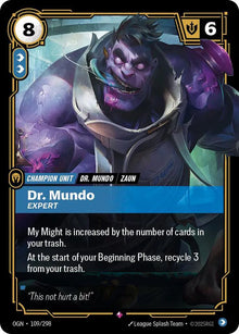 Dr. Mundo - Expert [Rare] #109/298 - Origins