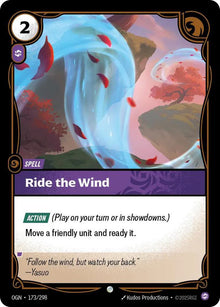 Ride The Wind [Holo Foil] OGN #173/298 - Origins