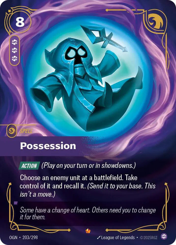 Possession [Epic] OGN #203/298 - Riftbound Origins