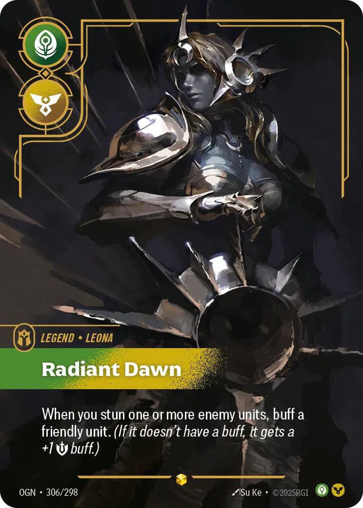 Leona - Radiant Dawn [Overnumbered] OGN #306/298 - Origins Showcase