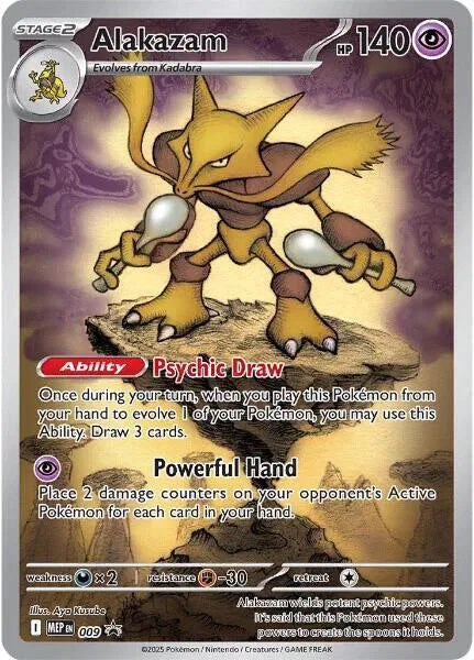 Alakazam [Promo] #009 - Mega Evolution Promos