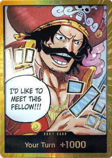 DON!! Card (Gol.D.Roger) [Gold] Carrying On His Will DON!!