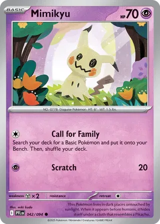 Mimikyu [Common] PFL #042/094 -  Phantasmal Flames