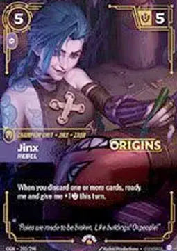 Jinx - Rebel [Promo] OGN 202/298 - Riftbound