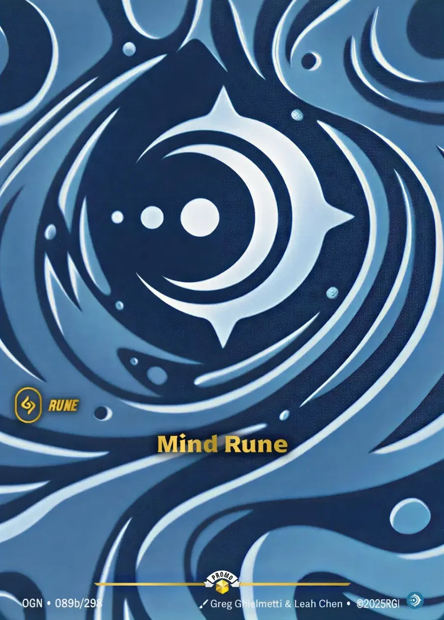 Mind Rune [Promo] OGN 089b/298 - Showcase