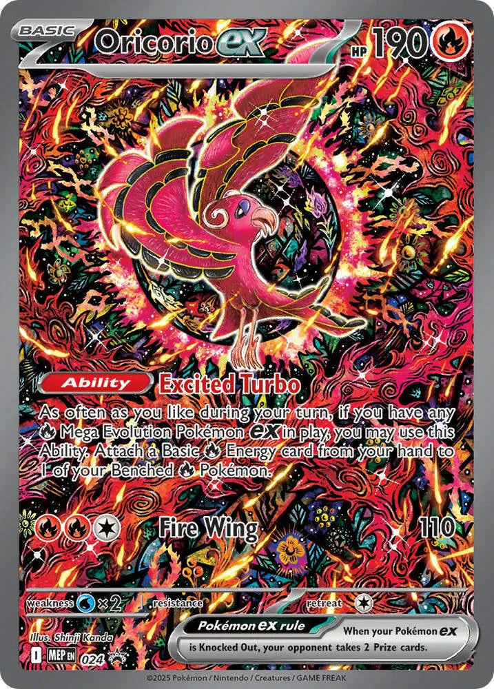 Oricorio EX [PROMO] MEP 024 - Mega Evolution Promo