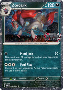 Zoroark [Stamped] WHT 062/086 - White Flare