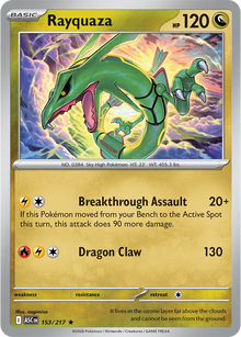 Rayquaza [Holo Rare] ASC #153/217 - Ascended Heroes