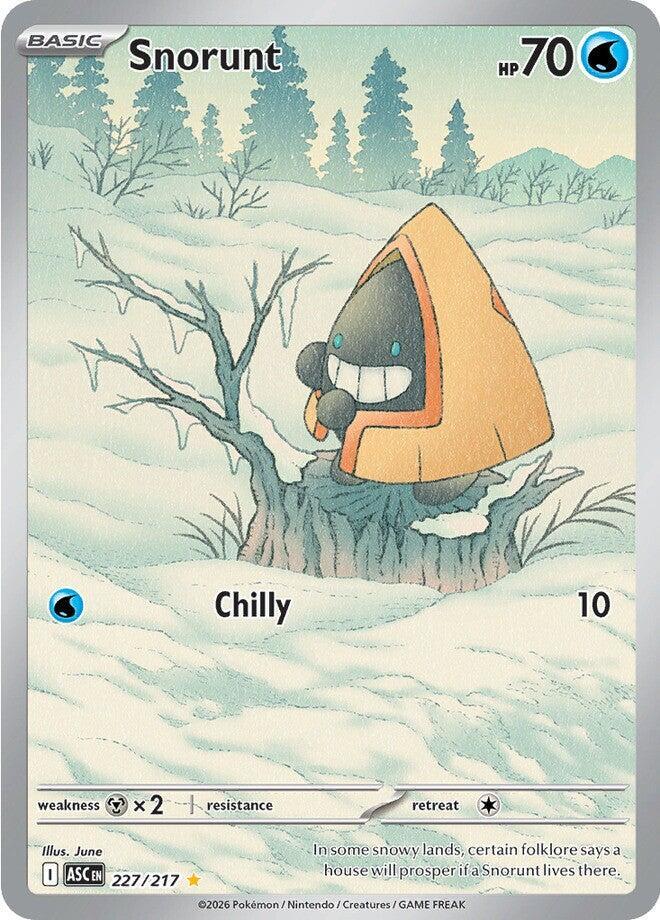 Snorunt [Illustration Rare] ASC 227/217 - Ascended Heroes