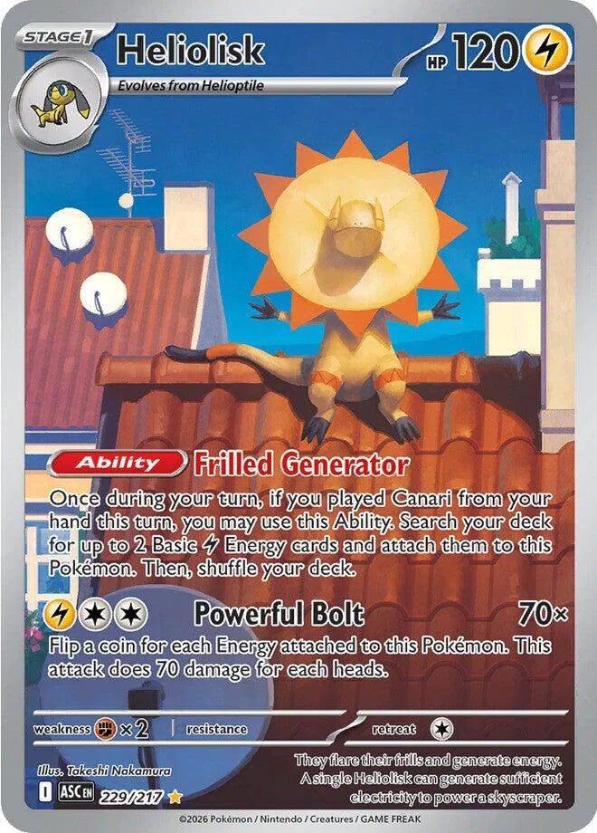 Heliolisk [Illustration Rare] ASC #229/217 - Ascended Heroes