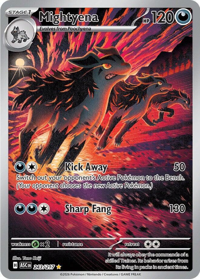 Mightyena [Illustration Rare] ASC #243/217 - Ascended Heroes