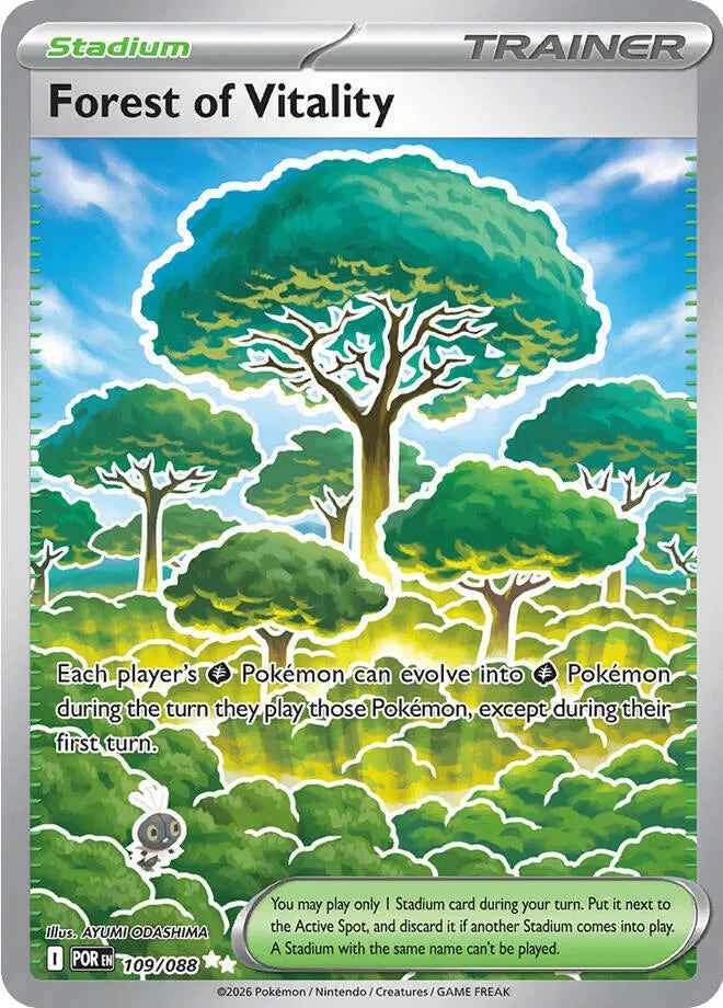 Forest of Vitality [Ultra Rare] POR 109/088 - Perfect Order