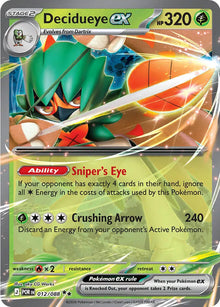 Decidueye ex  [Double Rare] POR 012/088 - Perfect Order