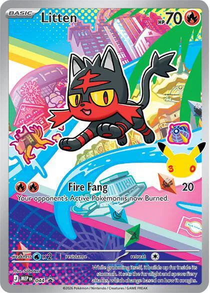 Litten [Promo] MEP 044 - Mega Evolution Promos