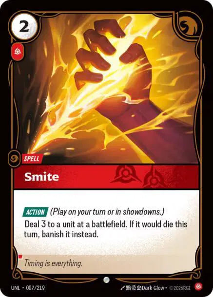 Smite [Holo Foil Common] UNL #007/219 - Unleashed