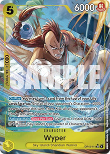 Wyper [Alternate Art] SR OP15-114 - Adventure on Kami's Island