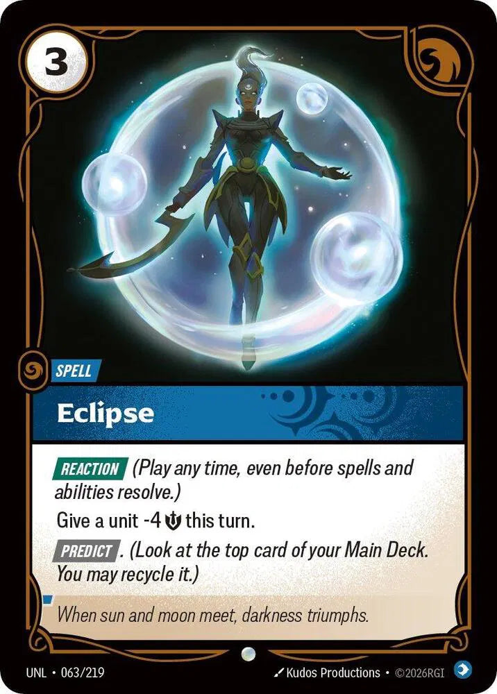 Eclipse [Holo Foil Common] UNL #063/219 - Unleashed