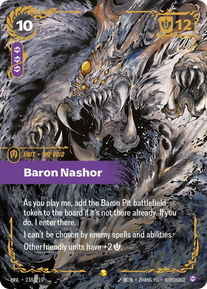 Baron Nashor [Ultimate] UNL 238/219 - Unleashed Showcase