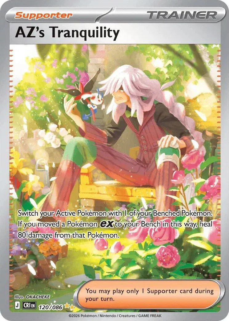 AZ's Tranquility [Special Illustration Rare] CRI 120/086 - Chaos Rising