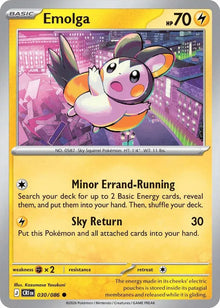 Emolga [Common] CRI #030/086 - Chaos Rising