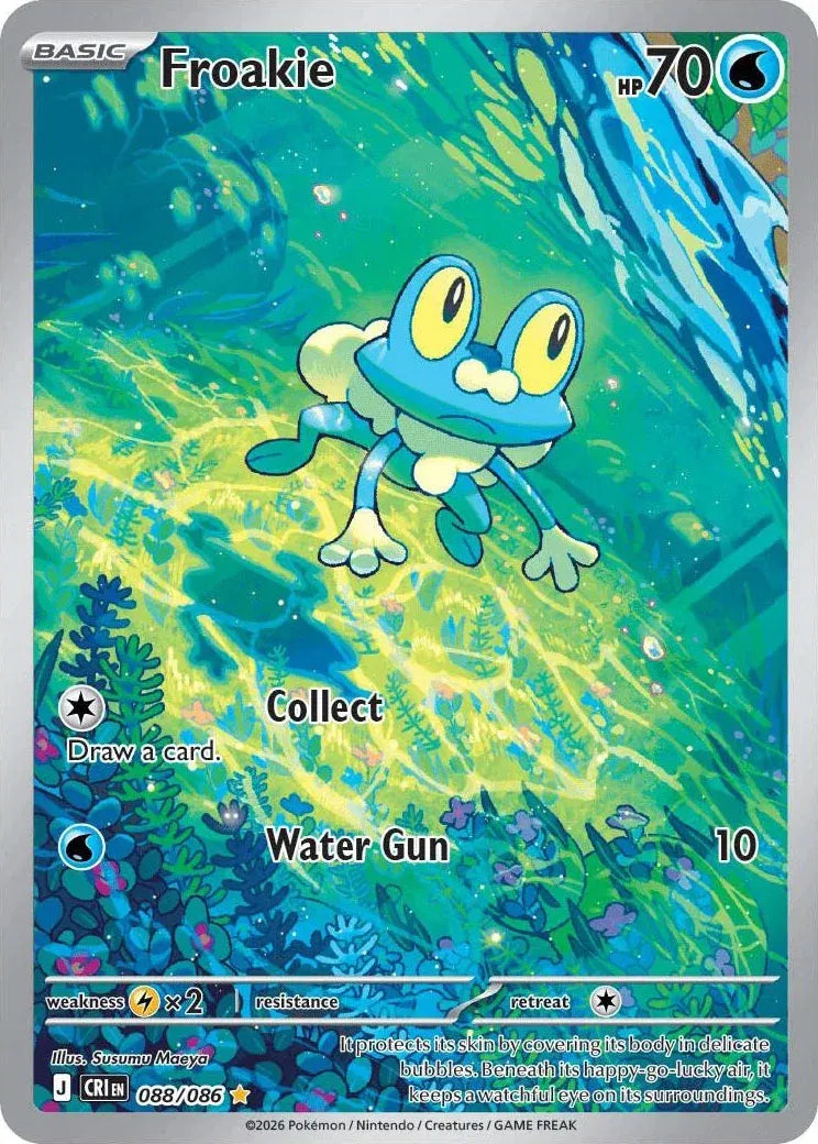 Froakie [Illustration Rare] #088/086 - Chaos Rising