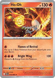 Ho-Oh [Rare] CRI 010/086 - Chaos Rising