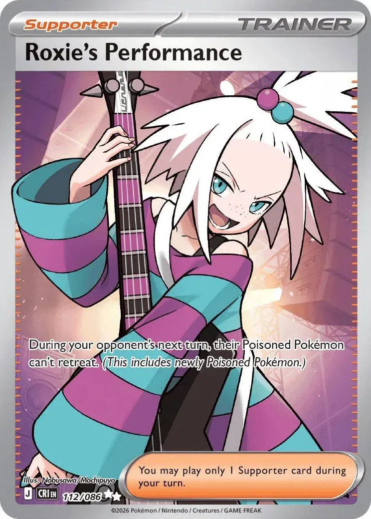 Roxie's Performance [Ultra Rare] CRI #12/086 - Chaos Rising