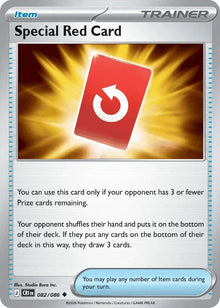Special Red Card [Uncommon] #082/086 - Chaos Rising