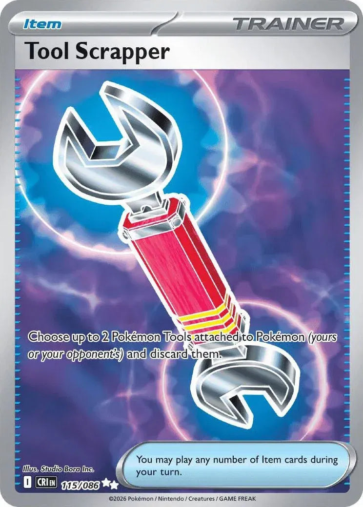Tool Scrapper [Ultra Rare] CRI 115/086 - Chaos Rising