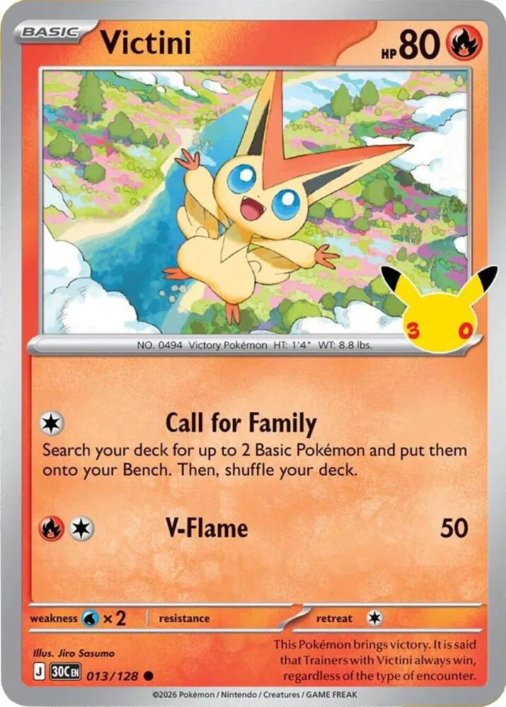 Victini [Holo] 013/128 - 30th Celebration